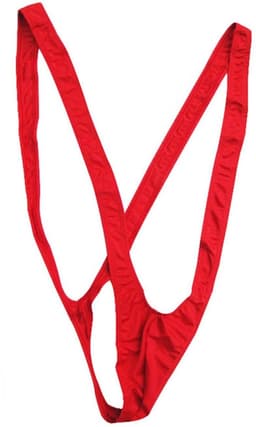 Dailygoods- Mankini - Eenheidsmaat voor Heren - Huidvriendelijk Elastisch Materiaal - Sexy/Innovatief - Comfortabel - Geschikt voor de meeste Mannen - Zwembroek — thumbnail 4