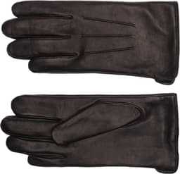 Handschoenen, zacht Italiaans leer, fleece voering, klassiek — thumbnail 2