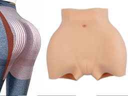 Bodysuit (kort model) - brede heupen en ronde billen - met kunstvagina - Crossdresser - Transgender - Mastectomie - Wearable body - Femboy - Cosplay - 100% hypoallergene medische siliconen - Body4Everybody — thumbnail 6