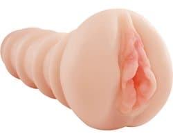 LET OP: BRUIN Realistische Masturbator 17,5 cm EIS | Sex Toy Men Pocket Pussy | Sex Man Toy Pussy Groot met Vagina en Clit | Realistische Pussy Sex Doll Extreme voor Penis