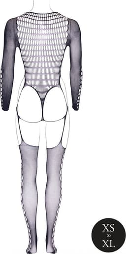Kalyke XXIII - Bodystocking met col - One Size — thumbnail 3