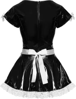Vinyl Maid's Dress L — thumbnail 2