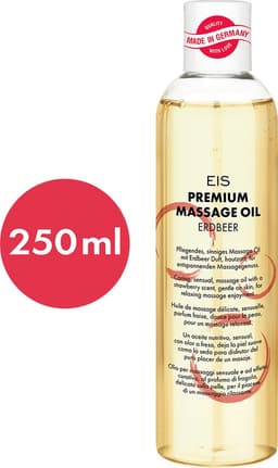 Premium massageolie van EIS | Erotische massage | Aardbeiensmaak| 250 ml — thumbnail 3