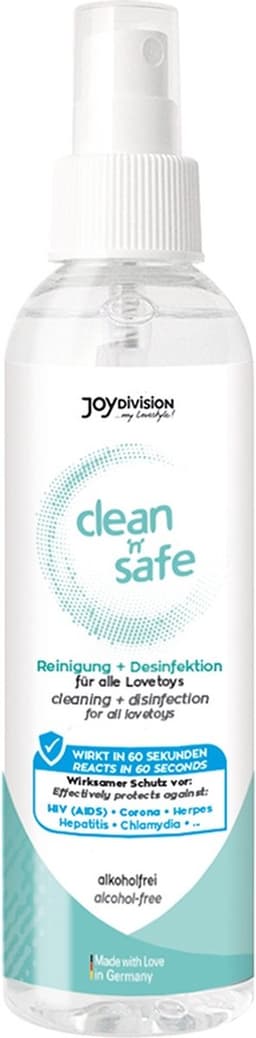 Joydivision - Clean n Safe Toy Cleaner 100 ml — thumbnail 5