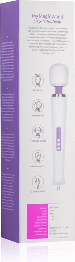 MyMagicWand - Magic Wand Vibrator - Ook Voor Massages - Oplaadbaar - Wandvibrator - Vibrator - Vibrators voor Vrouwen - Sex Toys voor Vrouwen - Vibrators - Paars — thumbnail 15