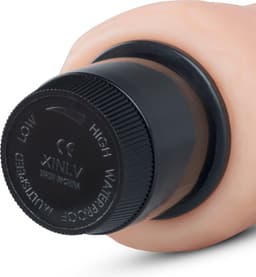 EasyToys - Phil - Realistische Vibrator - 19,5 cm - Vibrators voor Vrouwen en Mannen - Sex Toys voor Vrouwen - Vibrators - G-Spot Vibrator - Clitoris Stimulator - Beige — thumbnail 4