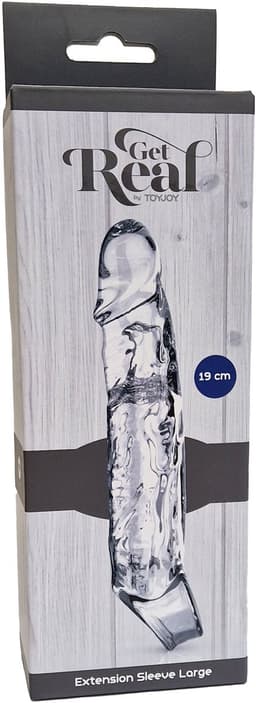GET REAL | Get Real - Extension Sleeve Large Transparent — thumbnail 4