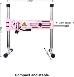 Pro 1 Premium Seksmachine 2.0 Smart App met dildo en afstandsbediening Roze — thumbnail 7