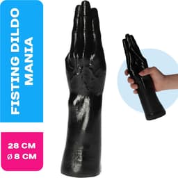 Lusty Fisting Dildo Mania - Vuist - 28X8 cm - Gedetailleerd - Realistisch - Anaal Dildo — thumbnail 1