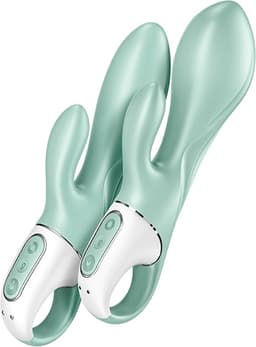 Satisfyer, vibrator, rabbit vibrator, 'Air Pump Bunny 5 Connect App', 20,5 cm, met app, opblaasbaar — thumbnail 18