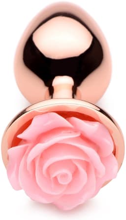 XR Brands Butt Plug - Klein pink — thumbnail 4