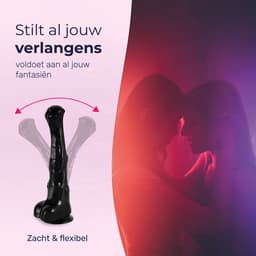 Jespro Fantasy dildo 30cm - Flexibel met zuignap - Monster - Cock - Extreme - BPA vrij — thumbnail 6