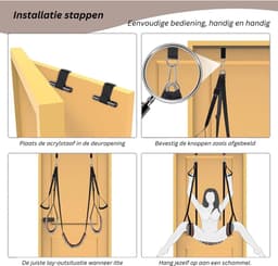 ApexArte® Sex Schommel Volwassenen - Sex Stoel - Sex Toys voor Koppels - Mannen & Vrouwen — thumbnail 4