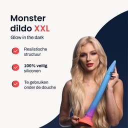 Fantasy Dildo XXL - 30cm - Extreem - Dik - BPA vrij — thumbnail 3