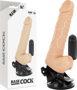 Realistische Vibrator 18,5 cm - Realistische Vibrator Met Zuignap & Afstandbediening - Vibrator Realistisch - Dildo Vibrator - Vibrator Afstandsbediening - Vibrators Voor Vrouwen Realistisch — thumbnail 1