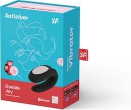 Satisfyer 'Double Joy', 9 cm, met app — thumbnail 12