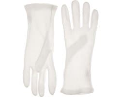 Katoenen Onderhandschoenen - Dunne handschoenen - Extra Laag - Ademend Materiaal - 1 Paar - Wit