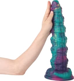 Banoch | Dildo XXL "Skull" siliconen | 41 cm lang | ∅ 10 cm | fantasy monster | Zuignap | zeer groot — thumbnail 1