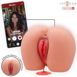 Intense First Time Ariana Virgin - Masturbator - Vibratie - Realistisch eerste-keer-effect - Realistische stimulatie — thumbnail 1