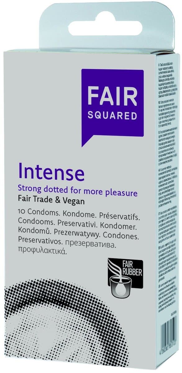 Fair Squared Intense 10 condooms — afbeelding 1