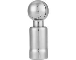 Dailygoods- Sprayball 3/4 Inch - Roestvrij Staal - Zelfreinigend - 360° Spuitdekking - Maximale Reinigingsdiameter 6 m - Duurzaam Ontwerp - Reinigingskop