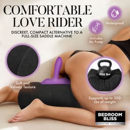 Bedroom Bliss - Love Rider Vibrating Cushion - Remote Control — thumbnail 3