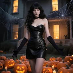 Handschoenen Halloween - Halloween lange poothandschoenen zwart met rode nagels, uniseks voor dames en heren, cosplay heksenhandschoenen, elastische griezelhandschoenen — thumbnail 5