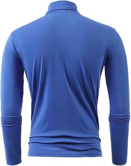 2026 Mannelijke Winter Warm Opstaande Kraag Mode Thermisch Ondergoed Mannen Basic T-Shirt Blouse Trui Lange Mouwen — thumbnail 3