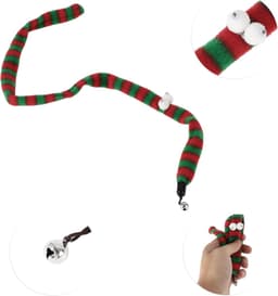 Toverstaf voor katten, vervanging, navulaccessoires voor kattenstok, rood en groen — thumbnail 2