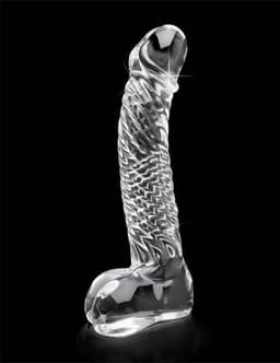 Pipedream Icicles No. 61 G Spot Glazen Dildo - Transparant — thumbnail 5