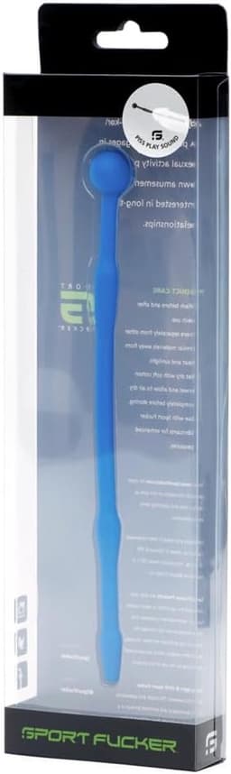 Sport Fucker - Piss Play Sound - Holle Dilator - 18.42 cm - Blauw — thumbnail 5