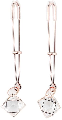 Kiotos - Tepelklemmen Rosé Goud Met Prisma Hanger — thumbnail 1