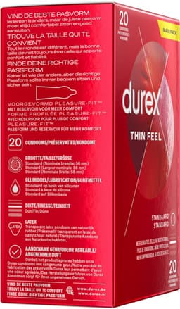 Durex Condooms Thin Feel 20st x3 — thumbnail 12