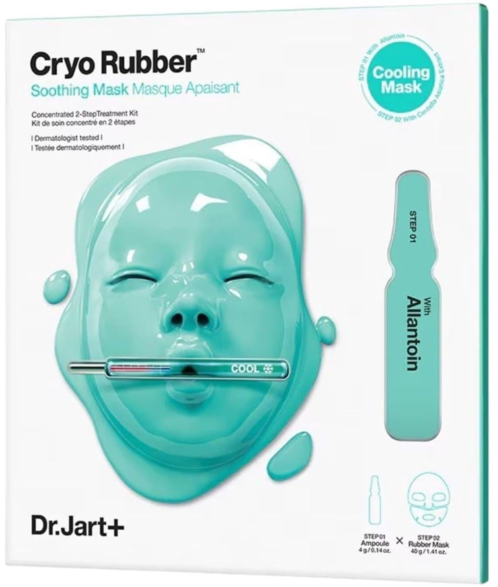 Dr. Jart - Cryo Rubber Cooling Soothing Mask - 1pc — afbeelding 1