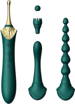 Zalo - Bess 2 - Clitoral Vibrator - Turquoise Green — thumbnail 1
