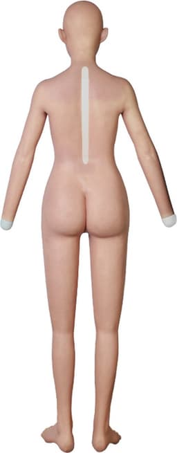 Bodysuit- Nepborsten-Full Body- Siliconen- Body Suit- Cosplay-Travestie- Siliconen Gezicht- — thumbnail 9