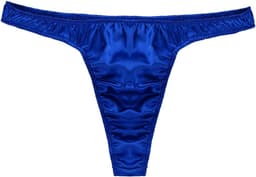 Satijnen Heren Strings en Tanga's - Sexy Ondergoed met Lage Tailleband — thumbnail 3