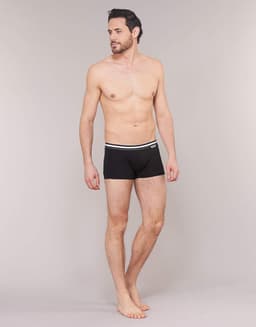 Heren slip katoen stretch groot formaat x6, zwart, M — thumbnail 2