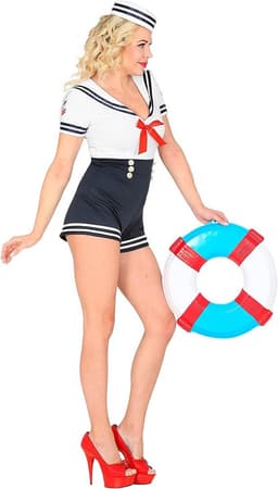 Sexy Matrozenpak voor Dames - Karnaval en Themafeest Kostuum — thumbnail 3