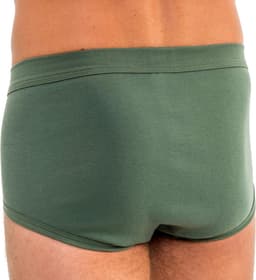 Heren Boxershorts met Opening van 100% Biologisch Katoen - 4 Stuks, Veel Kleuren, Wasbaar tot 60°C — thumbnail 4