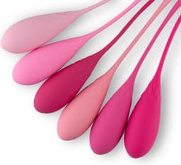 Teazers - Vaginale Kegel Balls Set - Bekkenbodemtrainer - 6 Verschillende Gewichten Vaginaballetjes - Geisha Ballen Set - Roze — thumbnail 2