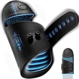 Ynkkvre - Elektrische Penis Trainer - Mannen - 10 Vibratiemodi - Penistrainer en Masturbator - Verstelbare grootte - Automatisch opbergcup voor mannen — thumbnail 1