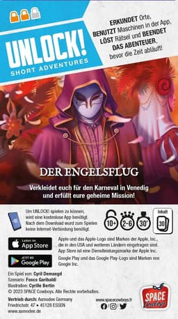 Escape Room Spel De Engelenvlucht Kort Avontuur Puzzelspel voor 1-6 Spelers — thumbnail 2