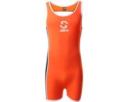 Stretch Heren Jockstrap Bodysuit voor Worstelen en Sport