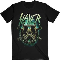 Officieel Gelicentieerd Metal Band T-Shirt met Dubbel Demonen Logo voor Heren — thumbnail 1