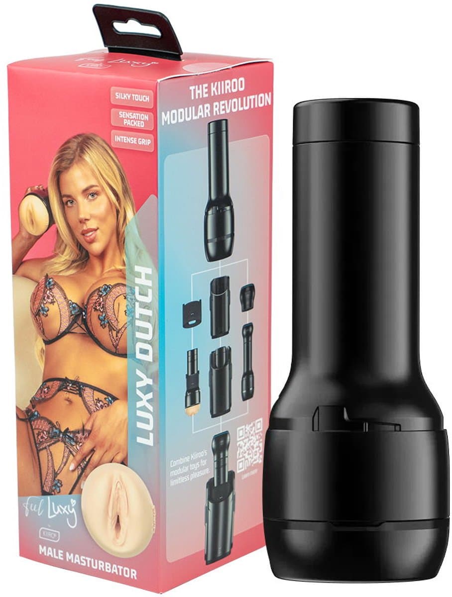 KIIROO FeelLuxy Masturbator - Realistisch & Interactief - Luxy Dutch Design — afbeelding 1