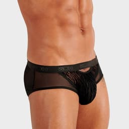 WOH microfiber herenslip personal allure zwart — thumbnail 4