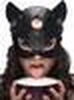 Naughty Kitty Cat Mask - Black — thumbnail 7