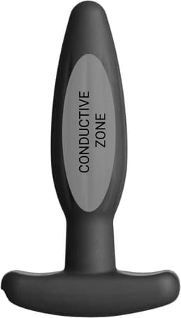 ElectraStim - Silicone Noir Rocker Butt Plug Medium — thumbnail 2