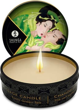 Shunga - Mini Massagekaars - Sparkling Strawberry - 30 ml — thumbnail 3
